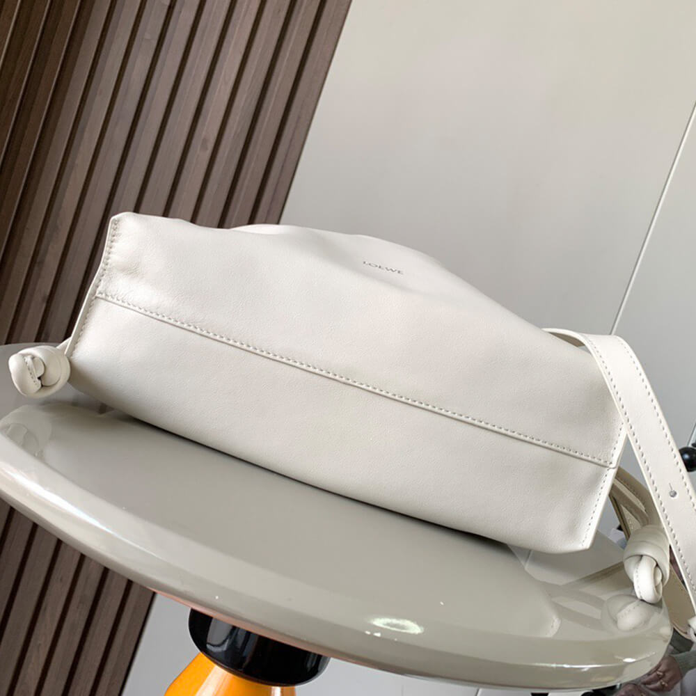 Sea Salt LOEWE Medium Flamenco clutch in nappa calfskin (Best
GRADE) - Image 5