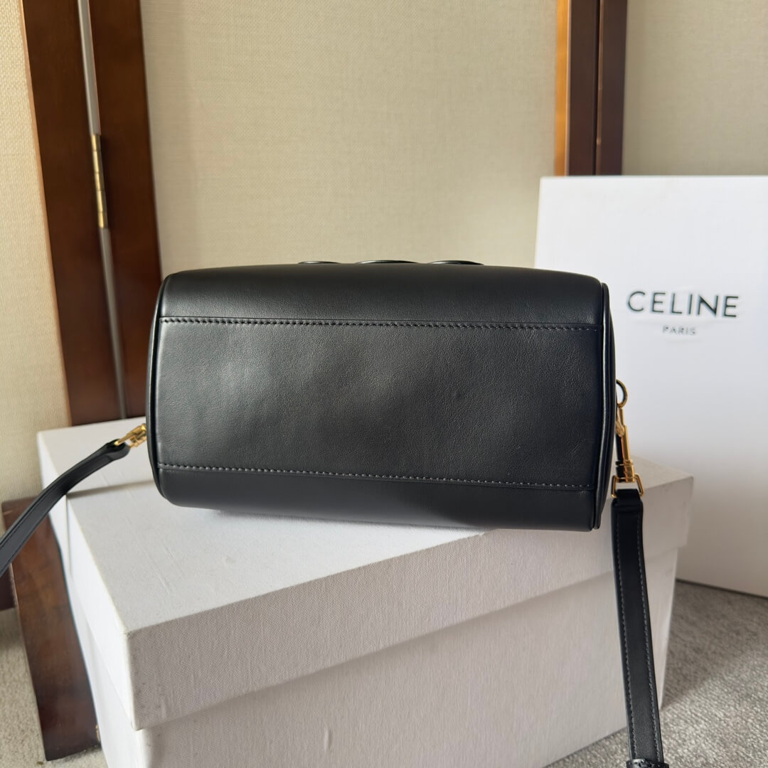 CELINE Small Boston Bag in Smooth Calfskin - Image 5