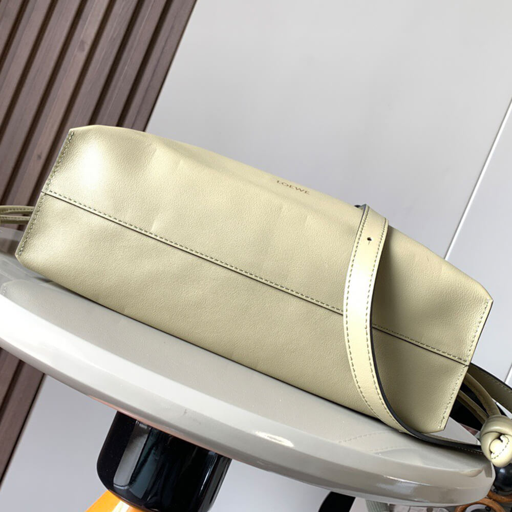 Clay Green LOEWE Medium Flamenco clutch in nappa calfskin (Best
GRADE) - Image 5