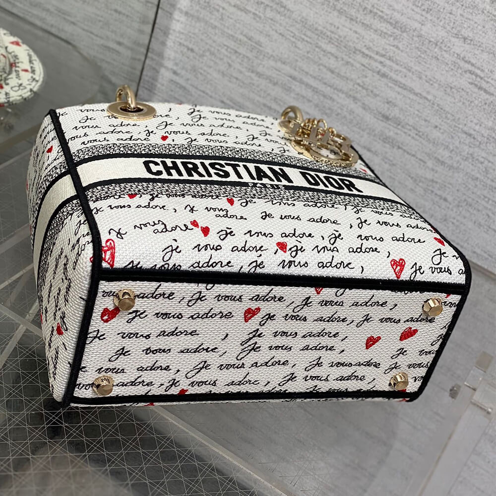 Dioramour Medium Lady D-Lite Bag - Image 5