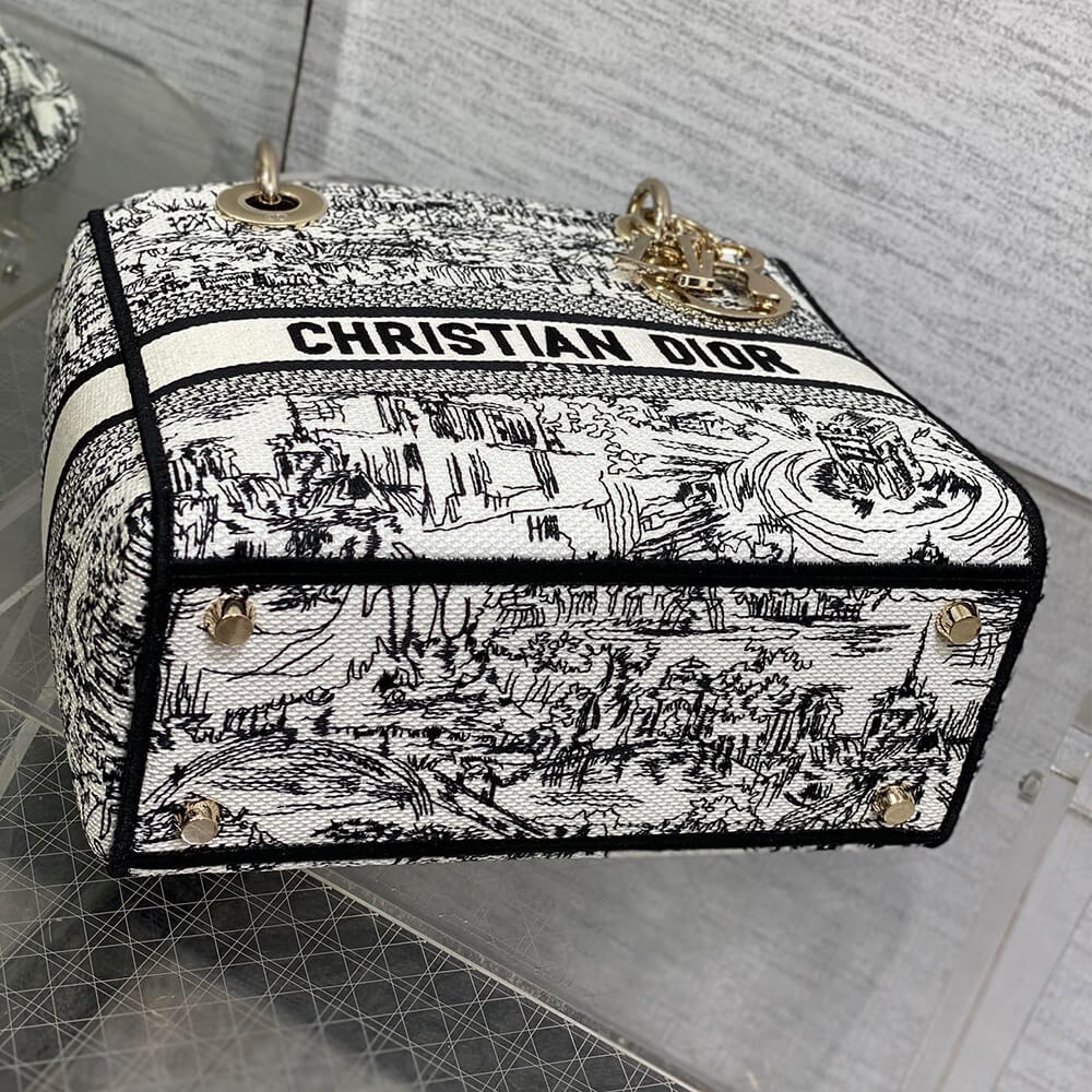 Dior Medium Lady D-Lite Bag - Image 5