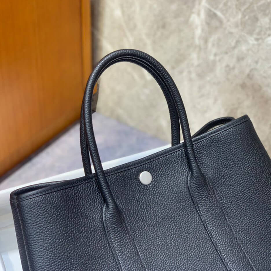 Black Hermes Garden Party 30 Bag - Image 5
