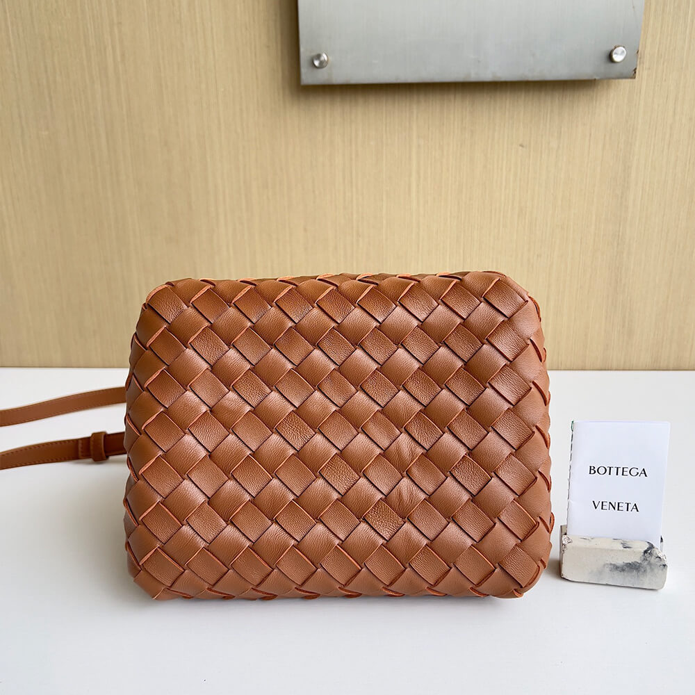 Brown Bottega Veneta Small Parachute - Image 5