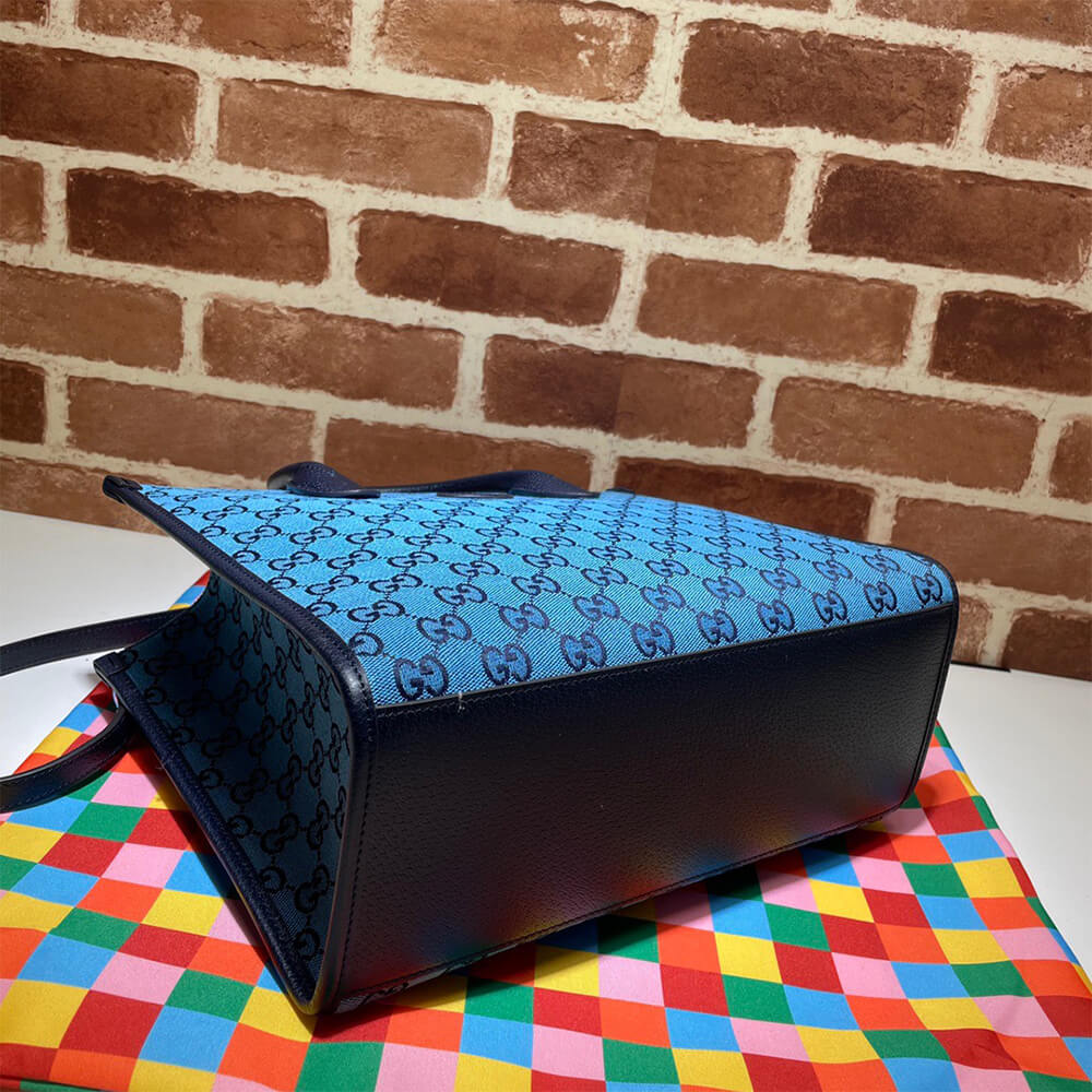 GG Multicolour small tote bag - Image 5