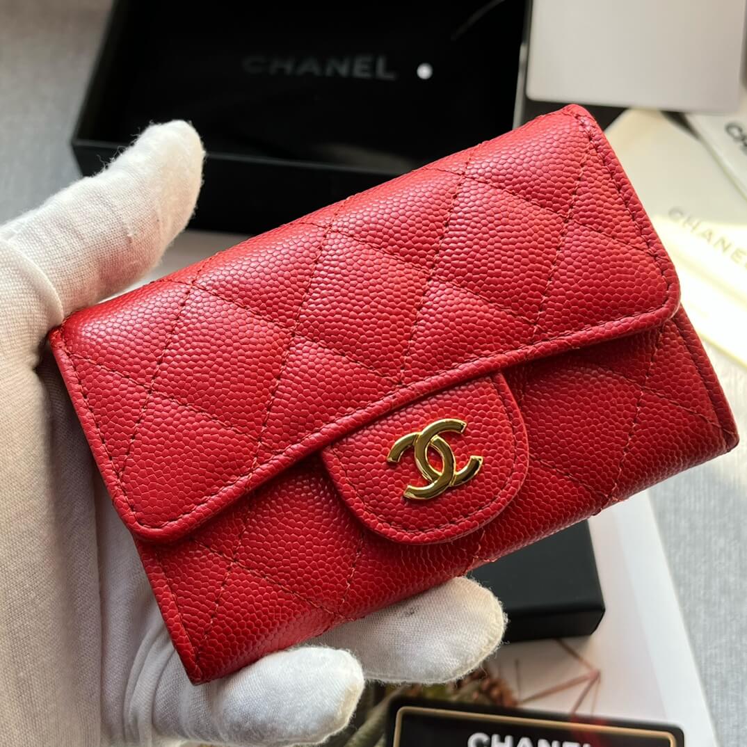 Chanel CF card holder coin purse - Image 5