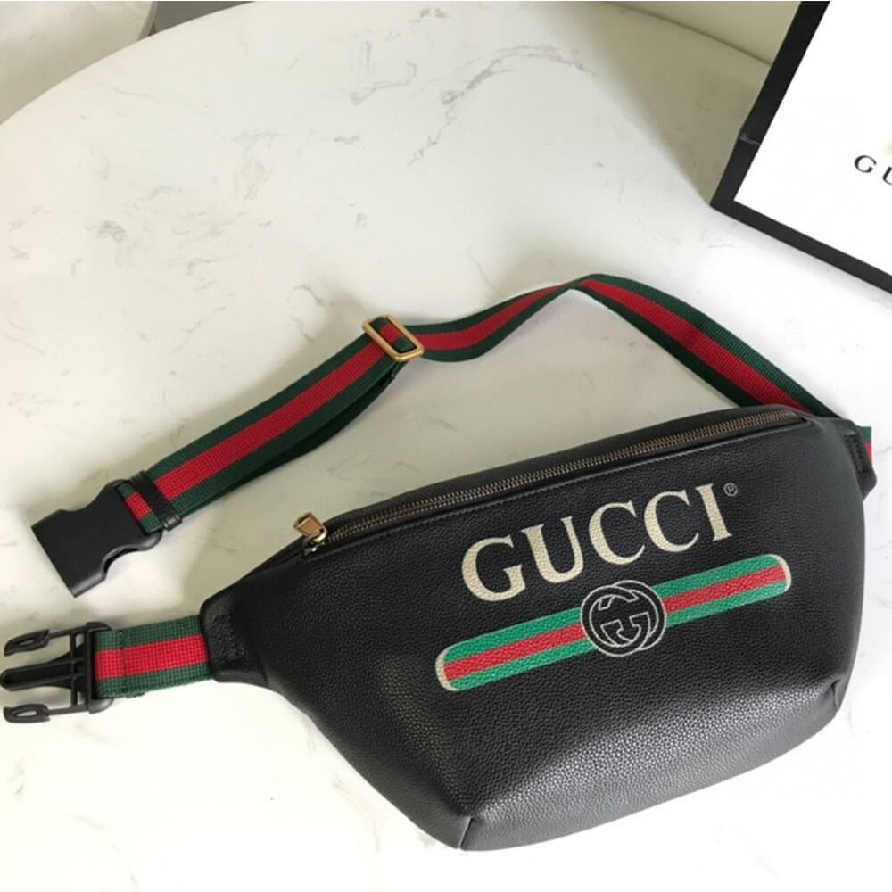 GUCCI Print Belt Bag - Image 5