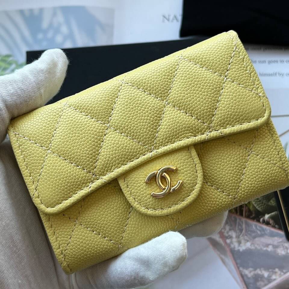 Chanel CF card holder coin purse - Image 5
