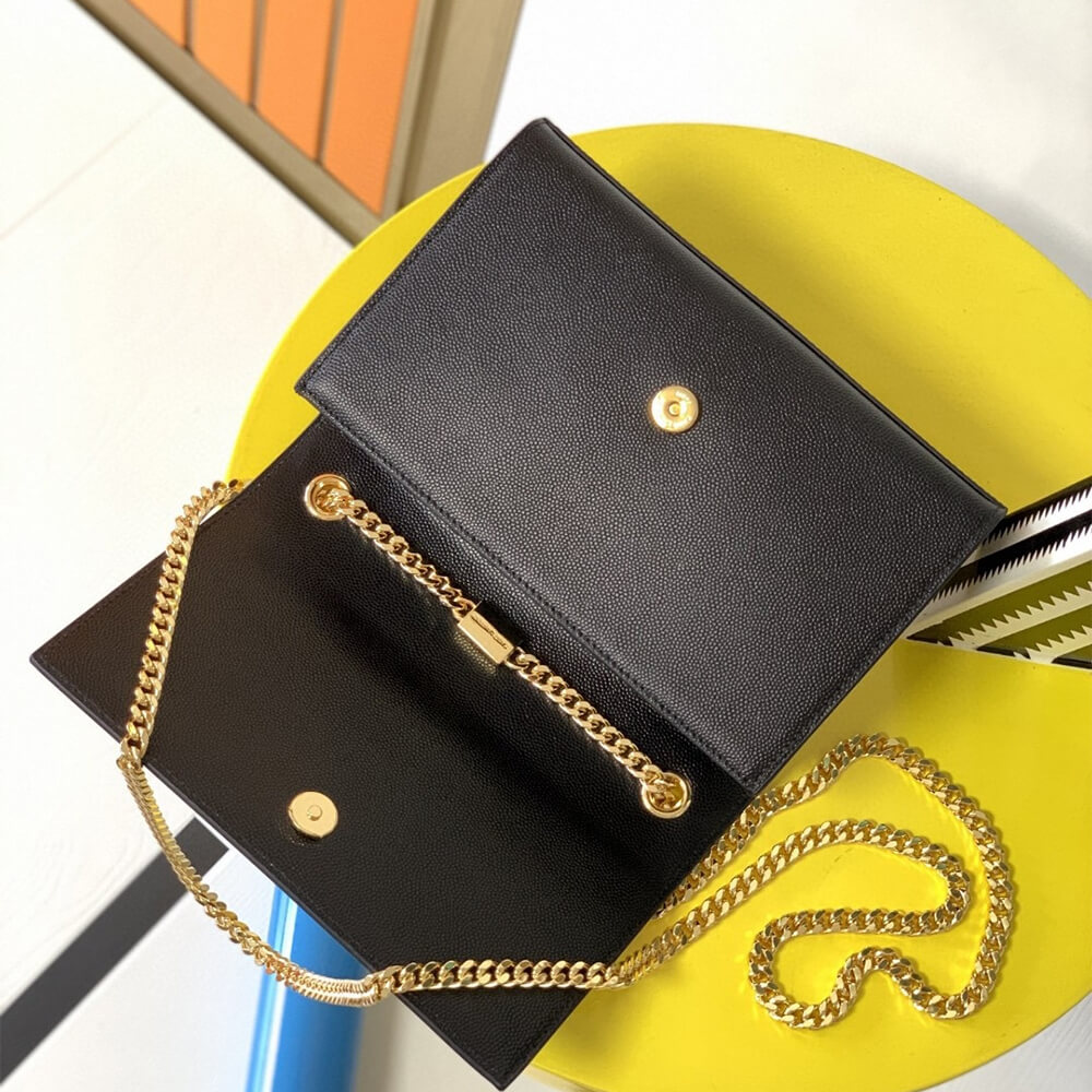 Black YSL KATE SMALL SHOULDER BAG - Image 5