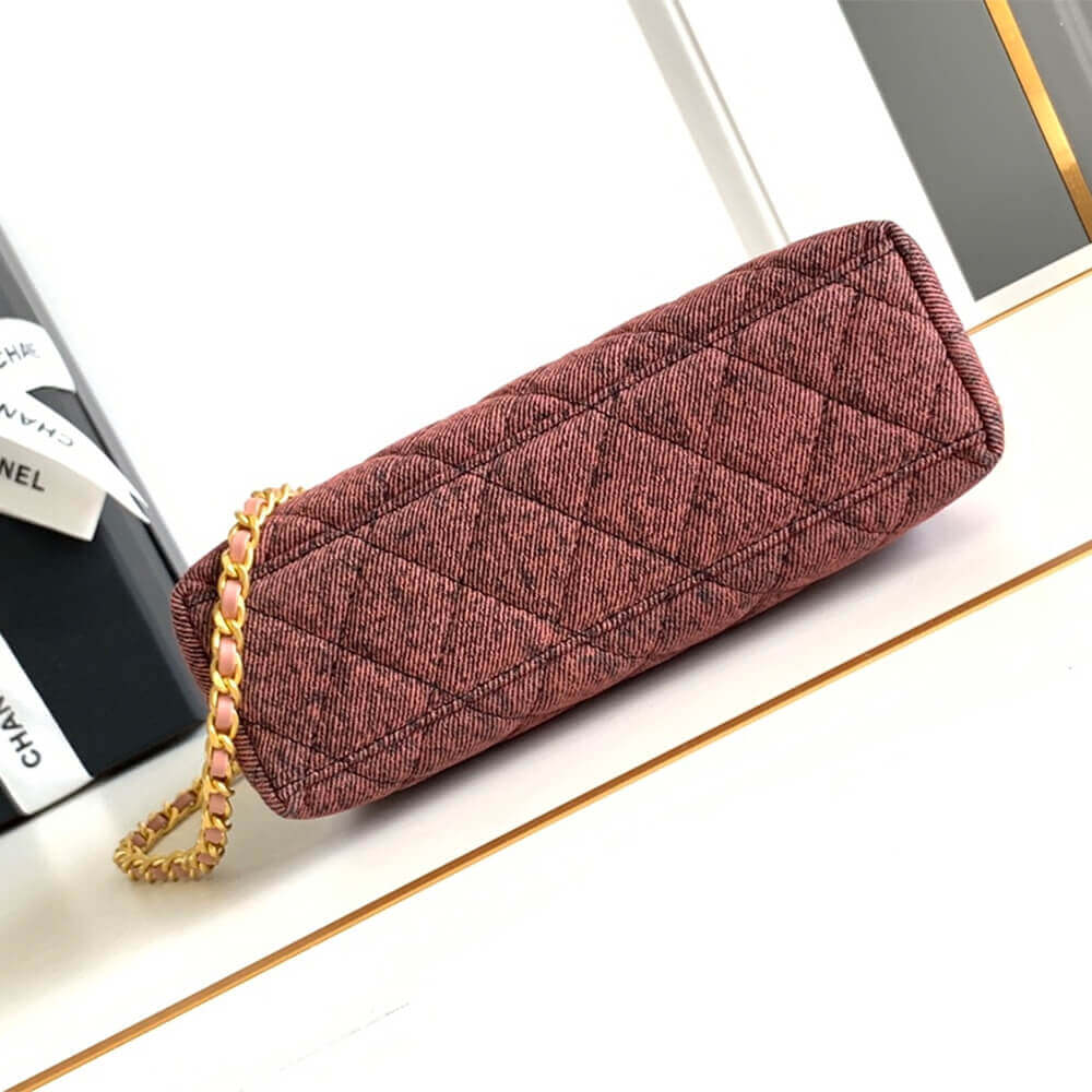 Orange & Black Chanel Mini Shopping Bag (Best
 grade) - Image 5