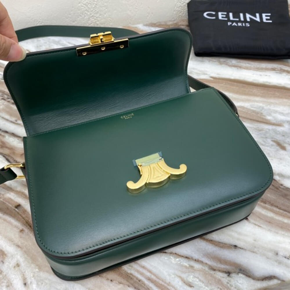 CELINE CLASSIQUE TRIOMPHE BAG IN CALFSKIN - Image 5