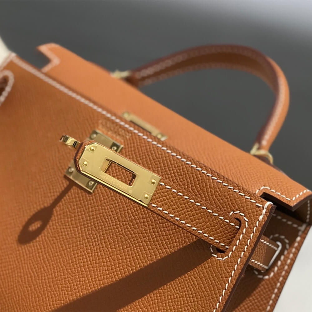 Brown Hermes Mini Kelly II (Best
 Grade) - Image 6
