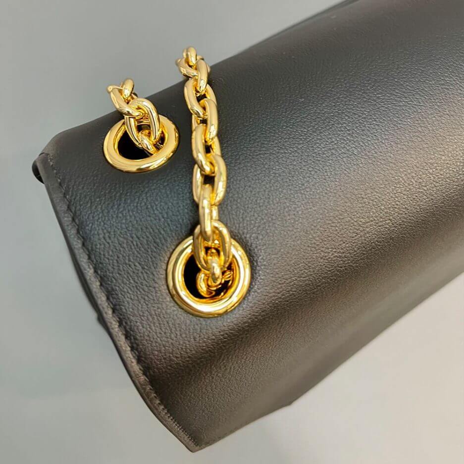 Black Prada Medium leather shoulder bag (Best
 Grade) - Image 6