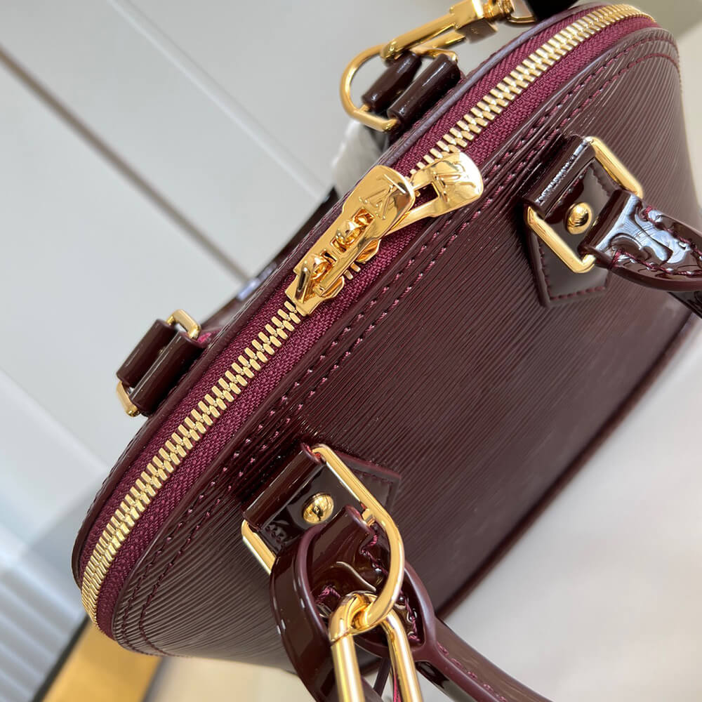 Bordeaux Red LV Alma BB - Image 6