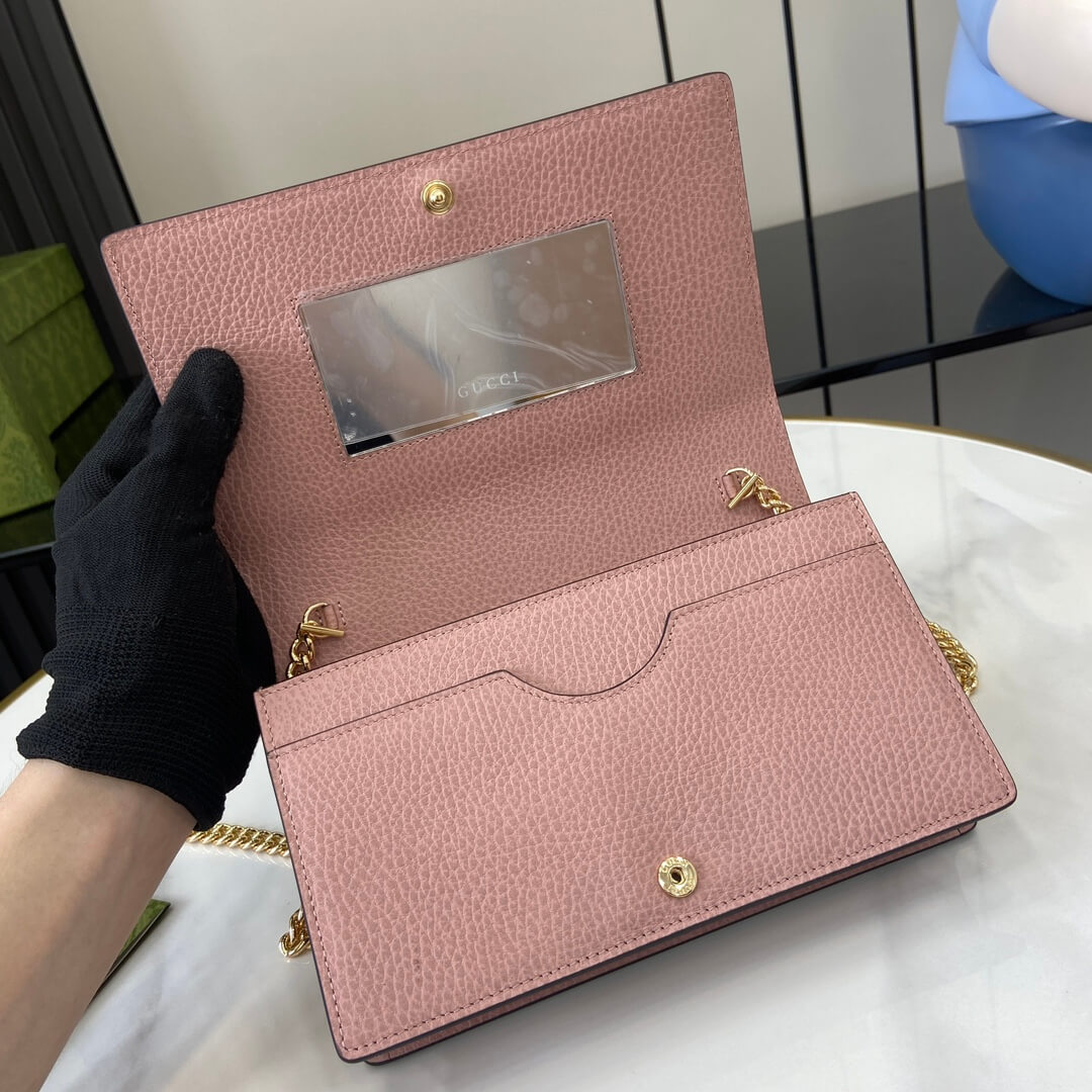 GG Marmont two-tone mini chain bag - Image 6