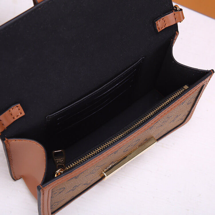 LV Dauphine Chain Wallet - Image 6