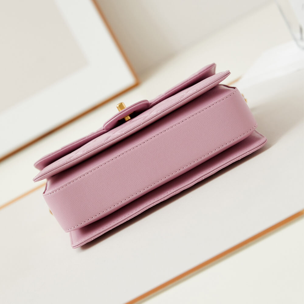 Pink lychee pattern Chanel Large Handbag (Best
 grade) - Image 6