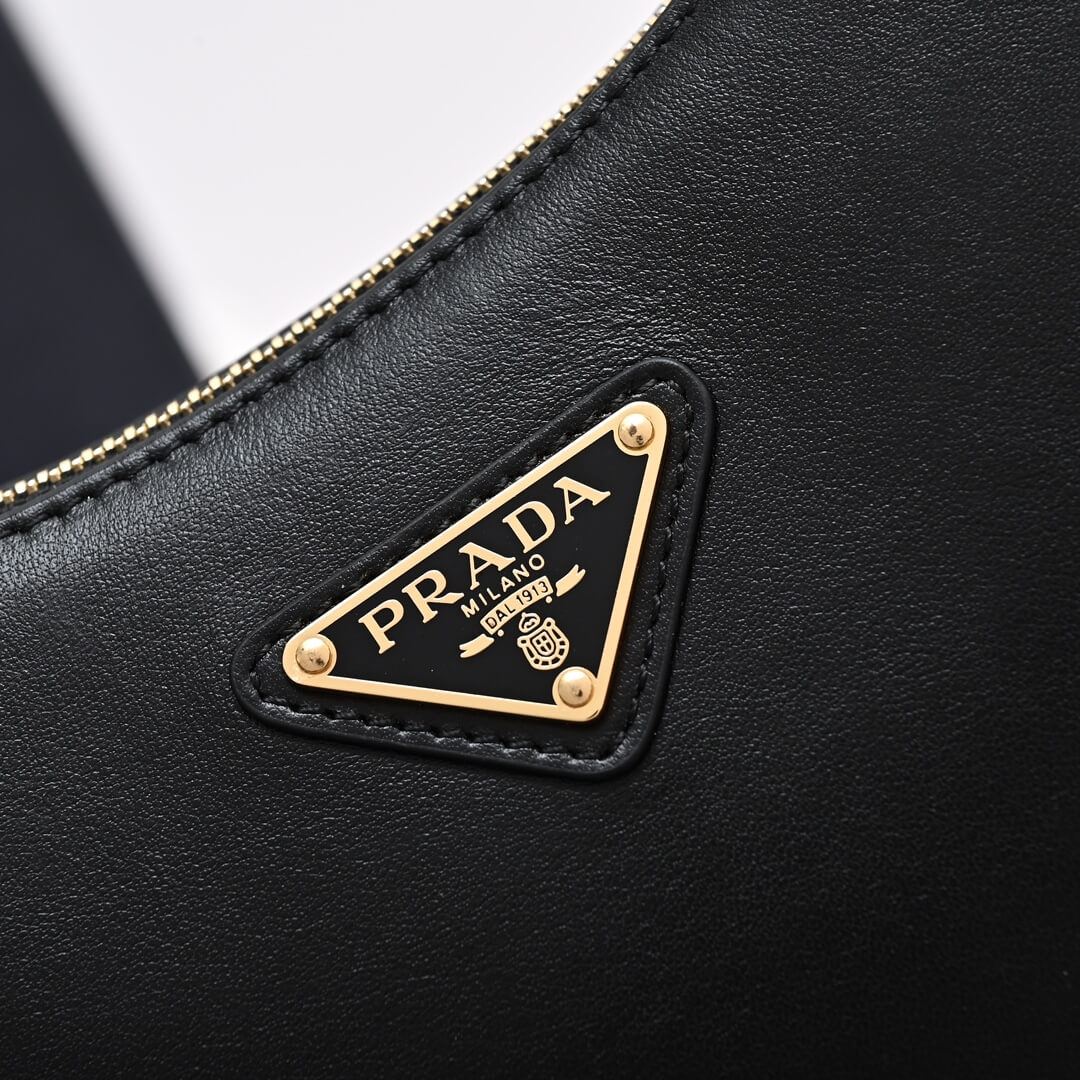 Black Prada Arque small leather shoulder bag - Image 6