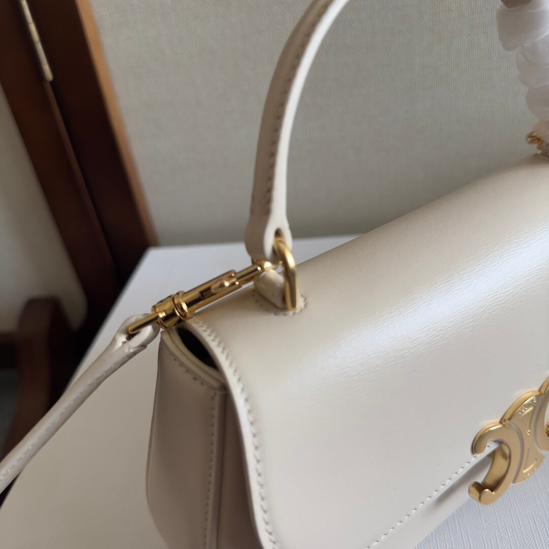 CELINE TEEN CELINE LOLA bag in shiny calf leather(Best
 Grade) - Image 6