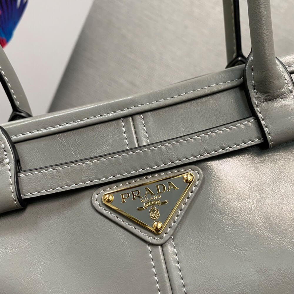 Grey Prada Medium leather handbag (Best
 grade) - Image 6