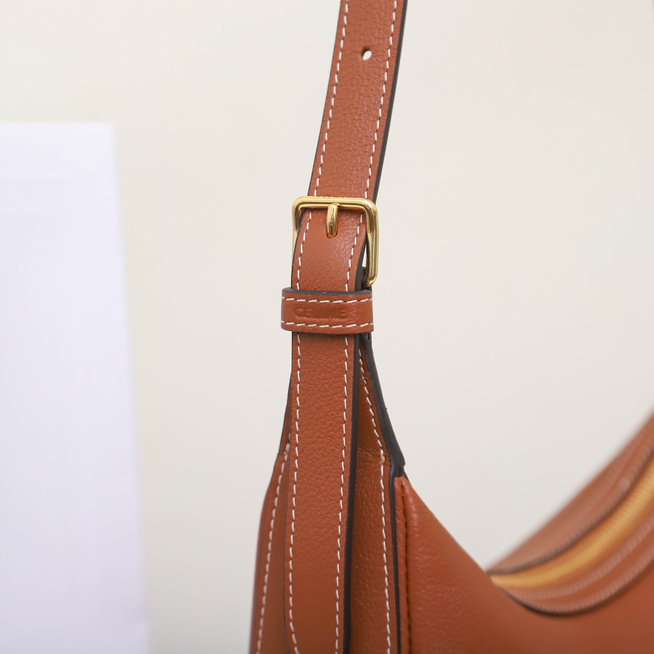 CELINE HELO?SE TRIOMPHE SMALL BAG IN SOFT CALFSKIN - Image 6