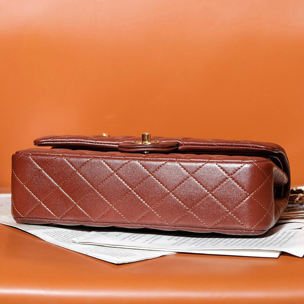 Brown CHANEL CLASSIC 11.12 HANDBAG (Best
 grade) - Image 6