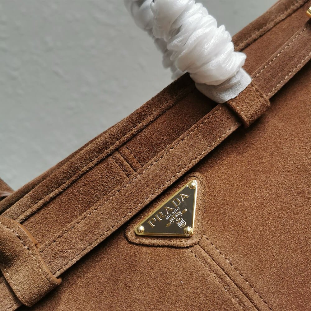 Brown Prada Large leather handbag (Best
 grade) - Image 6