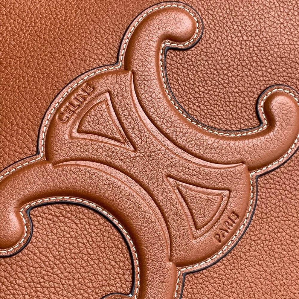 CELINE CABAS ANA?S Medium bag in grained calfskin - Image 6