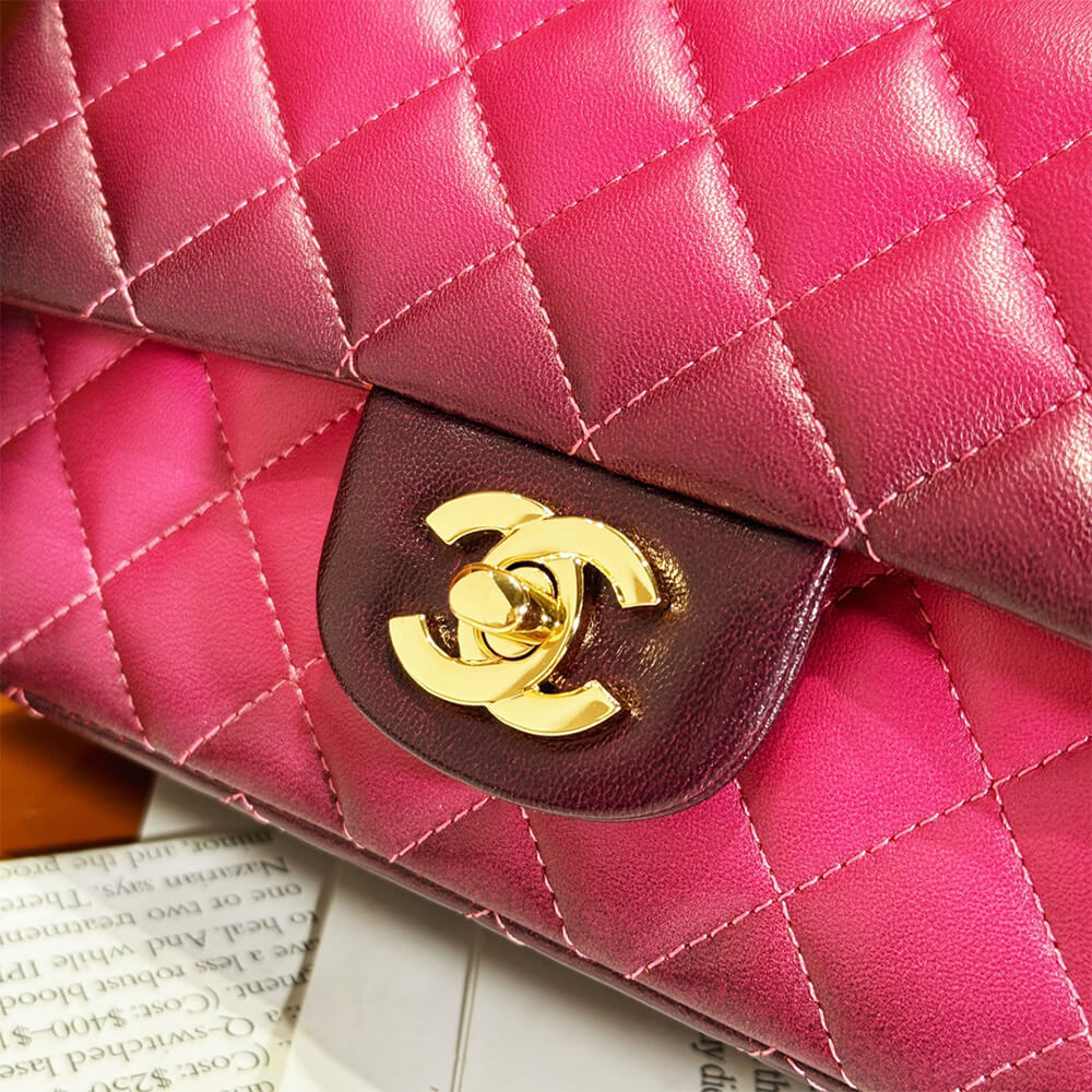 Fuchsia CHANEL CLASSIC 11.12 HANDBAG (Best
 grade) - Image 6