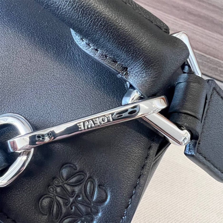 Black LOEWE Small Puzzle Bag - Image 6