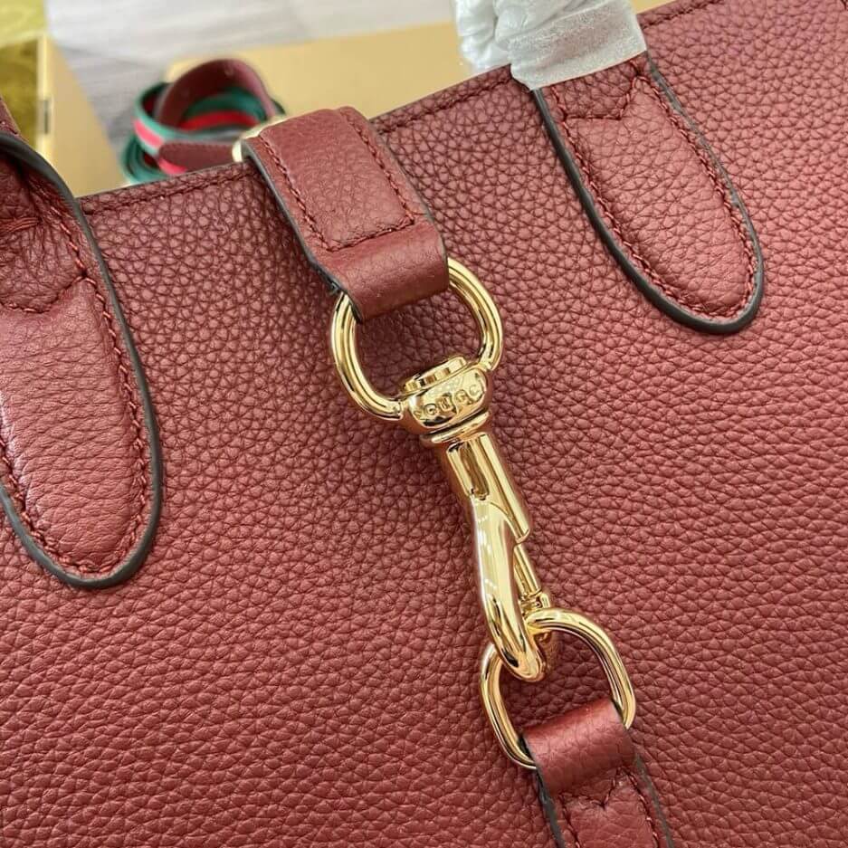 GUCCI SMALL TOTE BAG WITH HOOK CLOSURE - Image 6