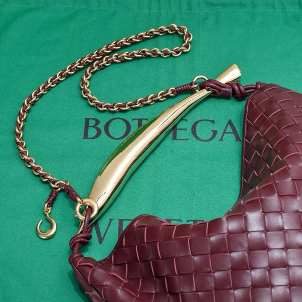 Bottega Veneta Sardine With Chain - Image 6