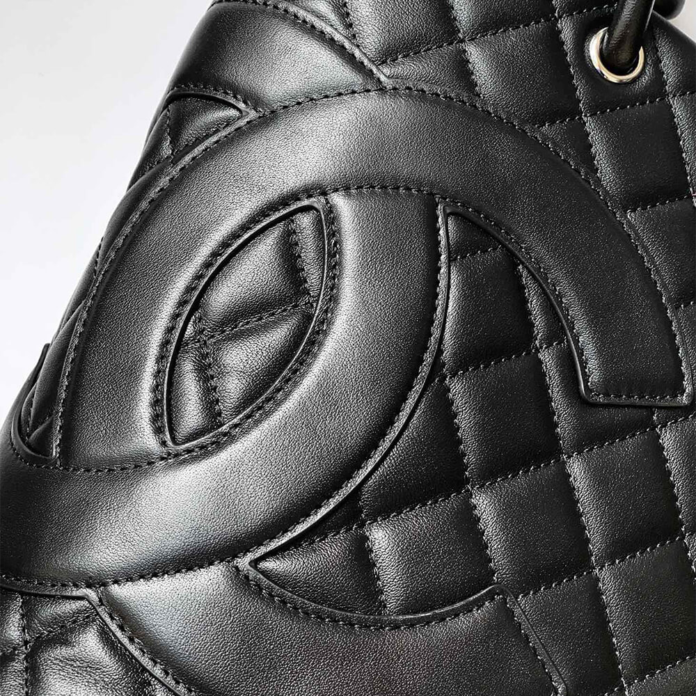 Black Chanel Cambon Line Medium Tote (Best
 grade) - Image 6