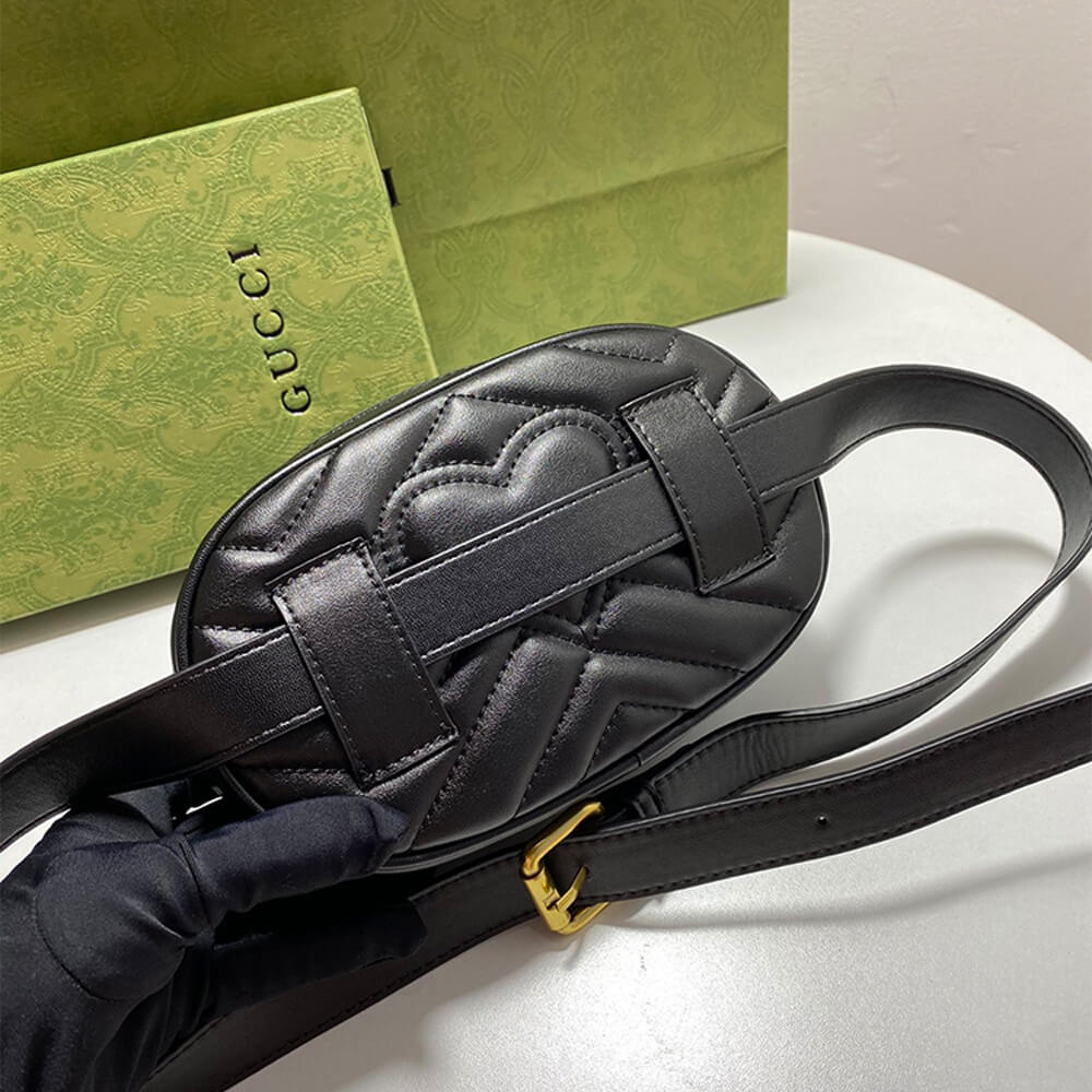 GG Marmont Quilted Leather Belt Bag - Image 6