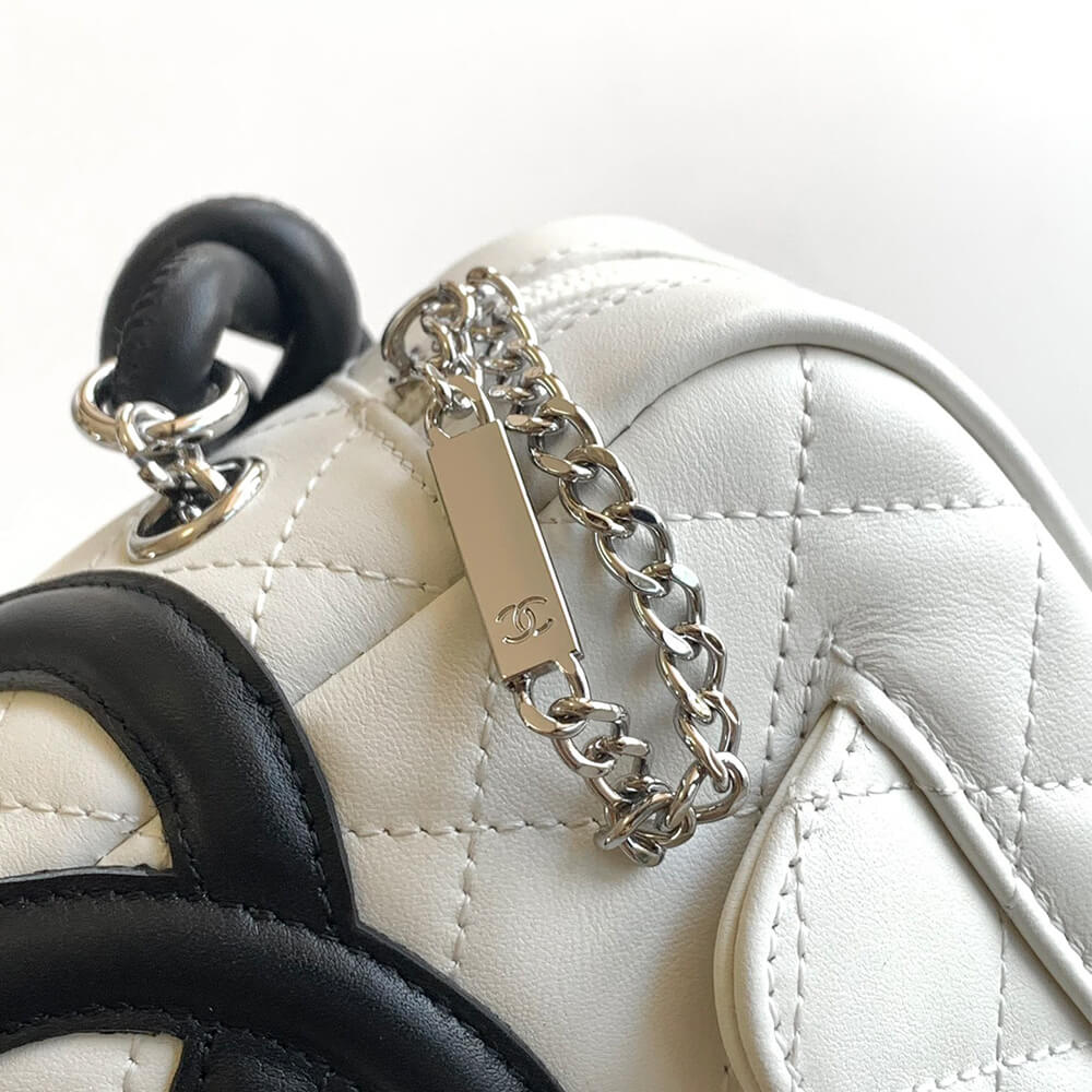 White & Black Chanel Cambon Camera Bag (Best
 grade) - Image 6