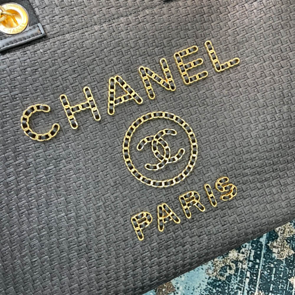 CHANEL Deauville Large Tote - Image 6