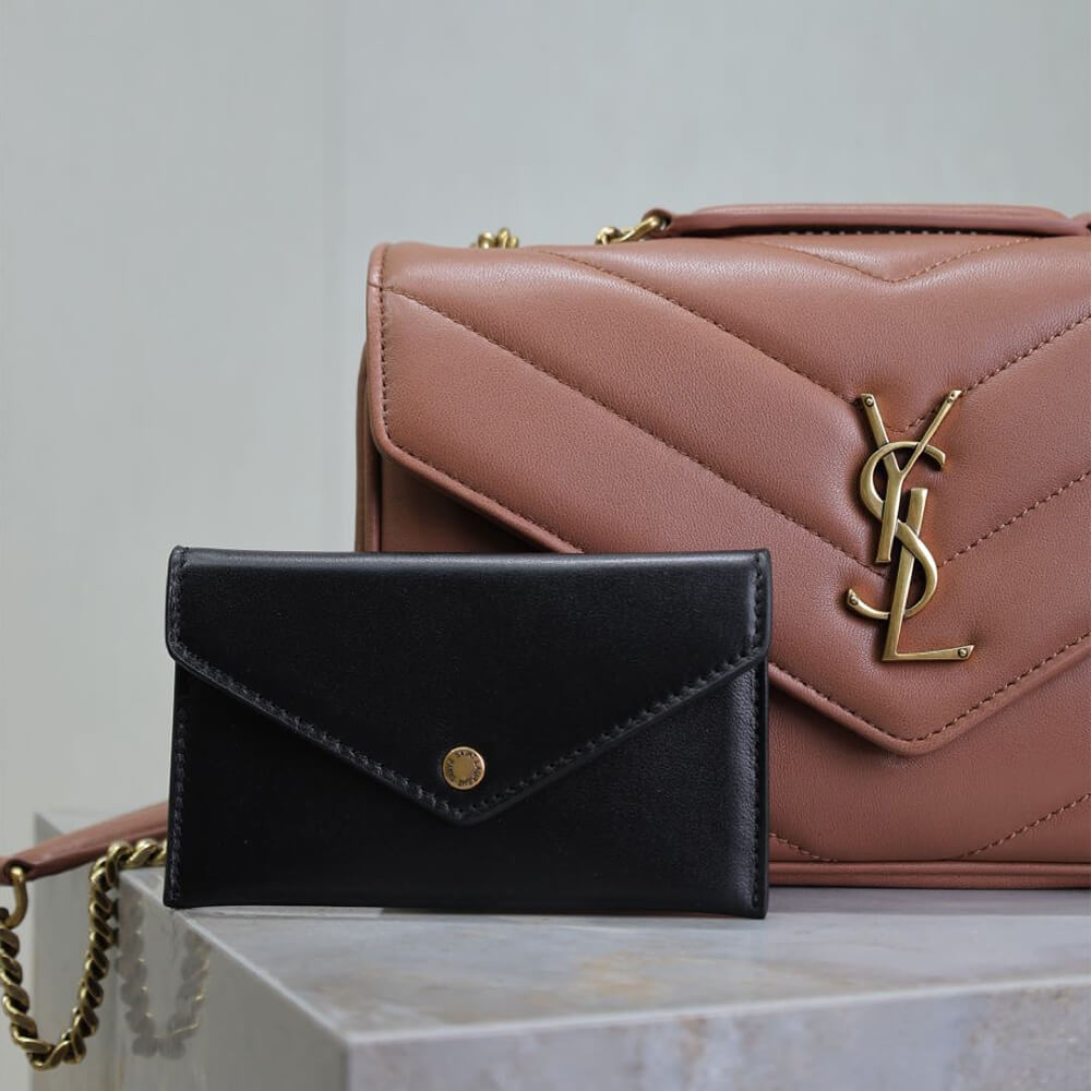 Hortensia YSL LOULOU small in MATELASSE lambskin - Image 6