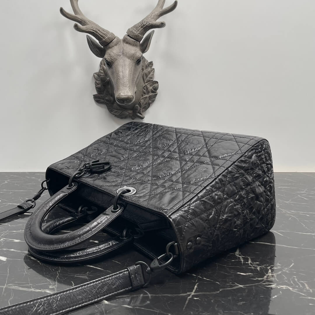 Dior Large Lady D-Sire Bag - Image 6