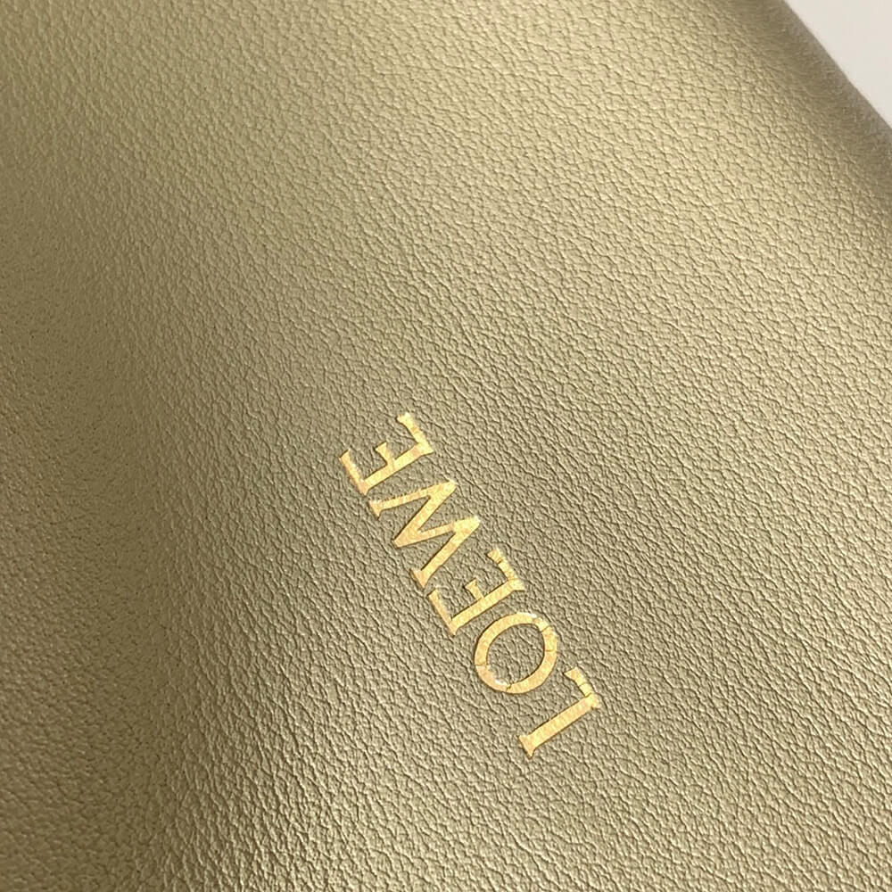 Clay Green LOEWE Medium Flamenco clutch in nappa calfskin (Best
GRADE) - Image 6