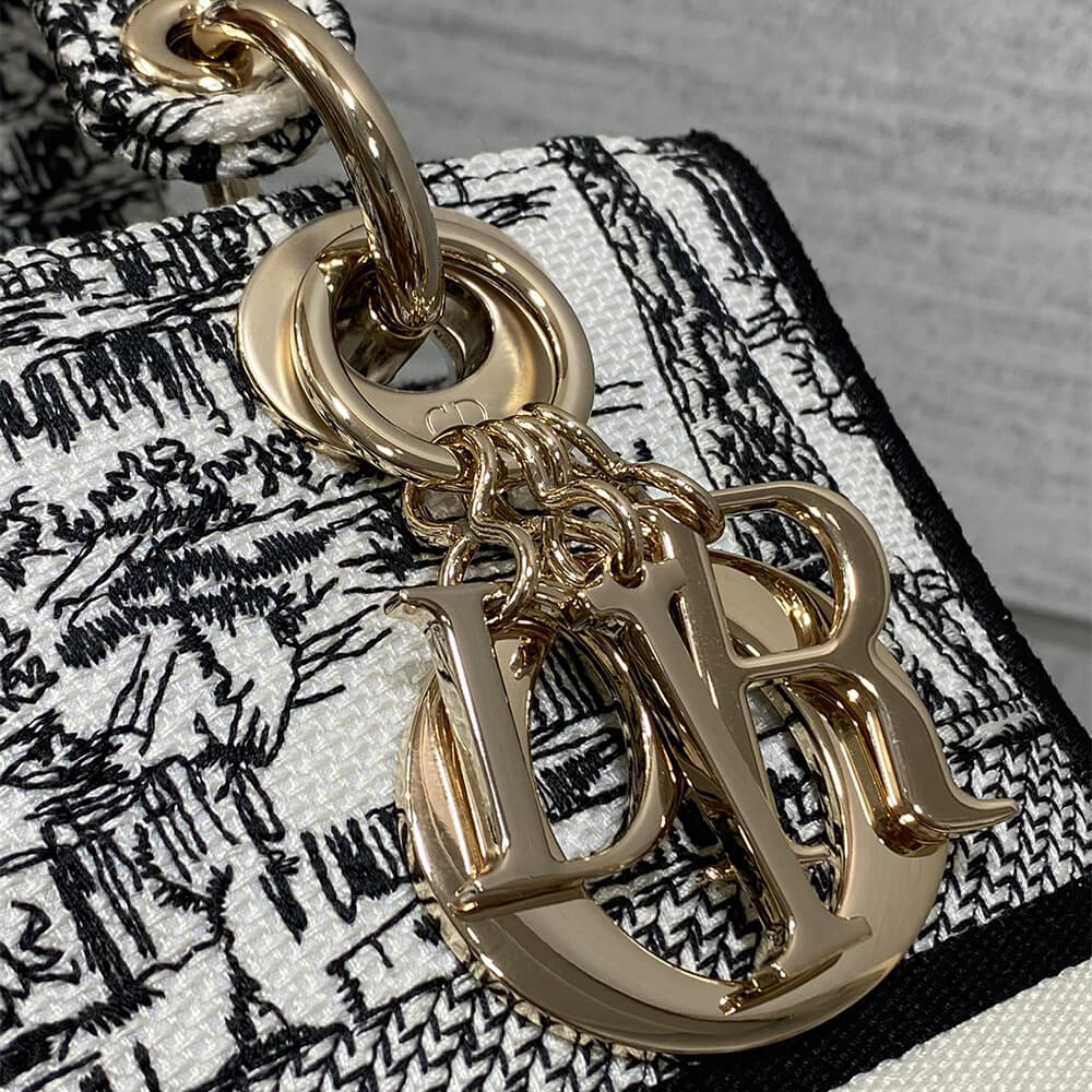 Dior Medium Lady D-Lite Bag - Image 6