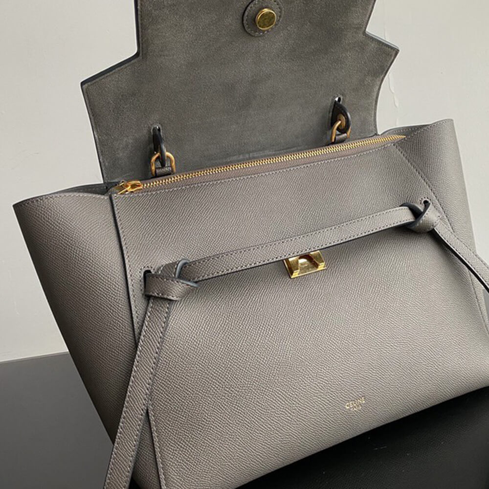 Grey CELINE MINI BELT BAG - Image 6