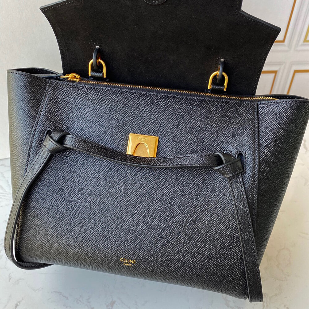 Black CELINE MINI BELT BAG - Image 6