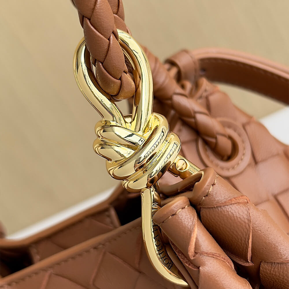 Brown Bottega Veneta Small Parachute - Image 6