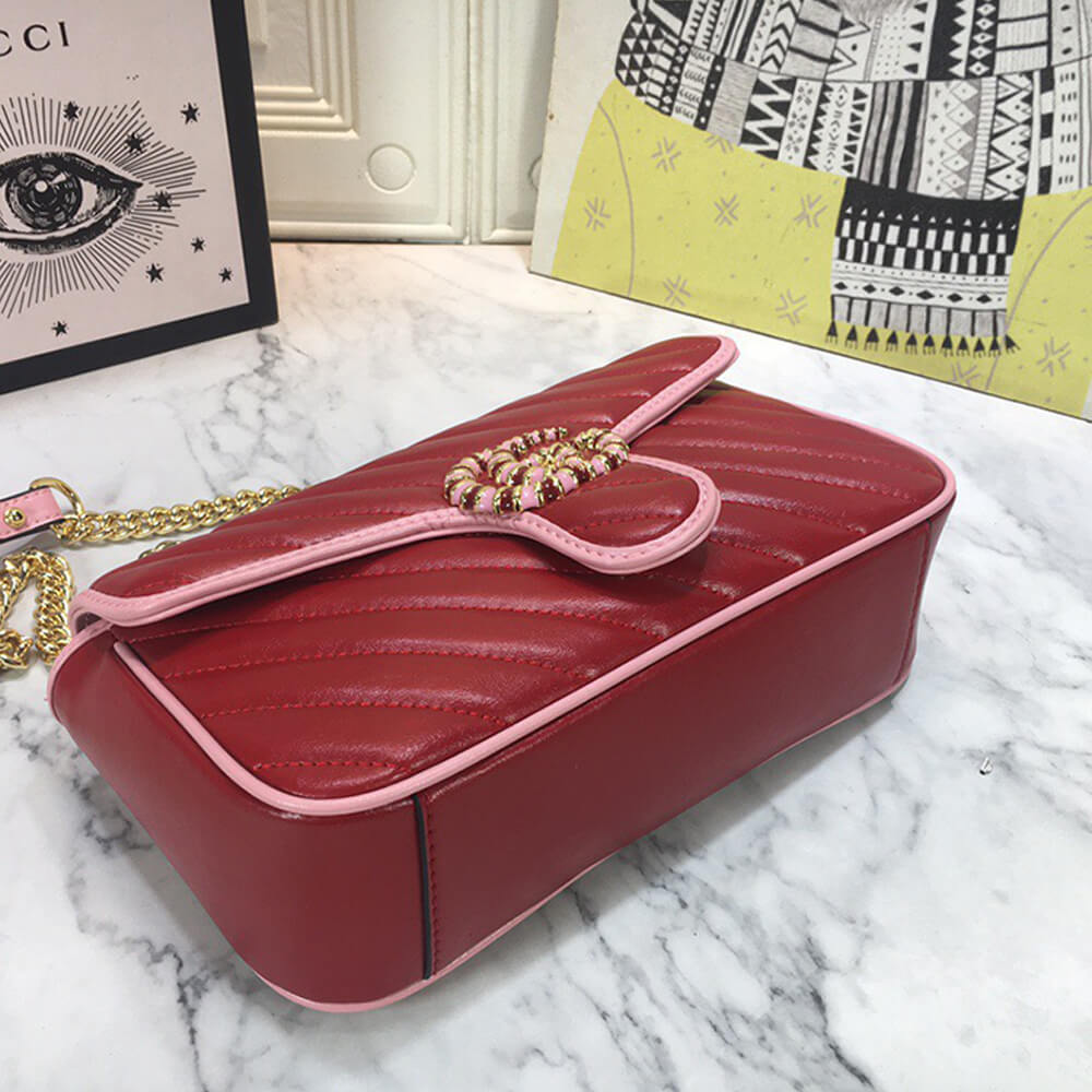 GG Marmont small matelasse shoulder bag - Image 6