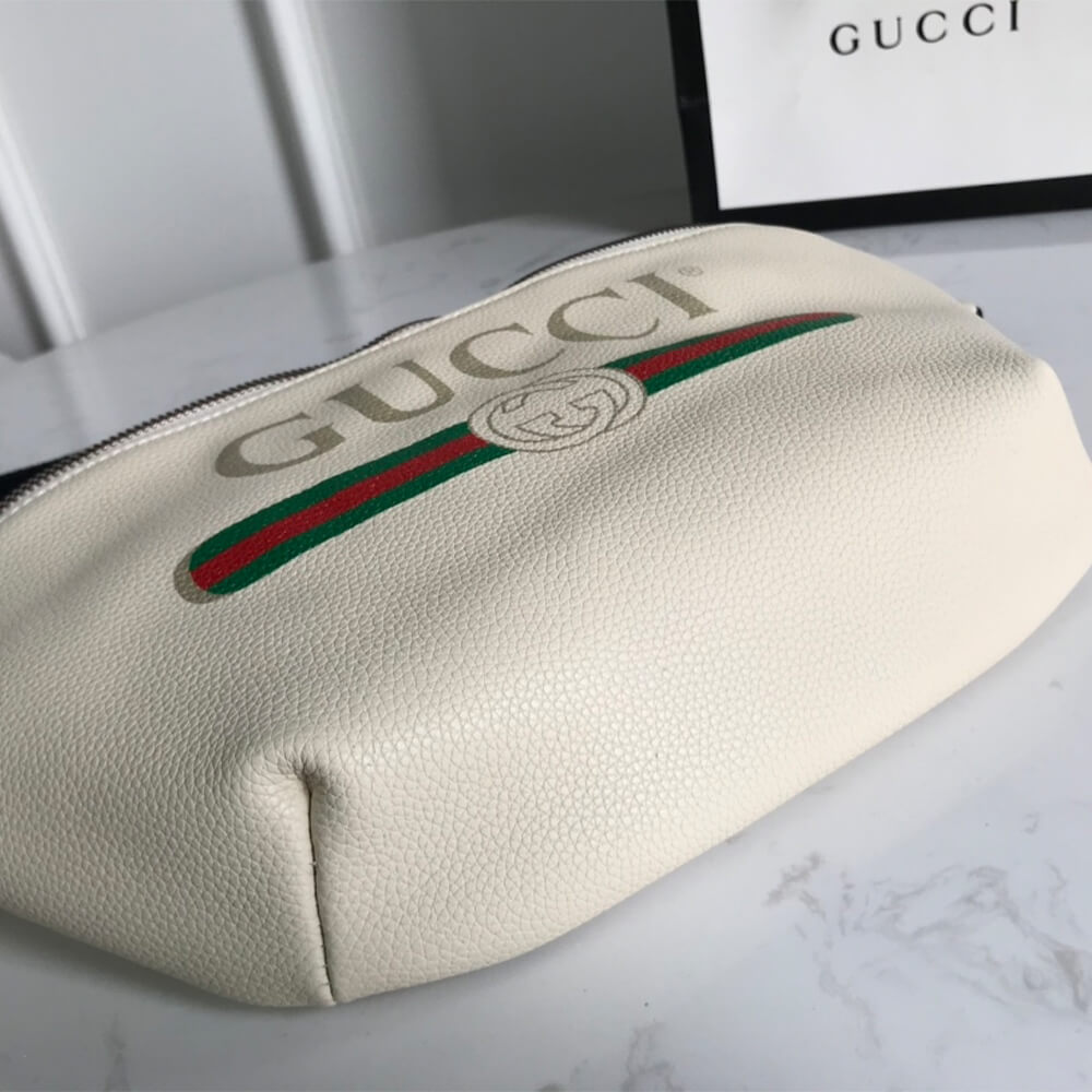 GUCCI Print Belt Bag - Image 6
