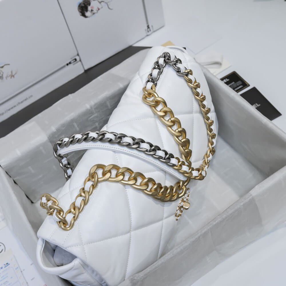 CHANEL 19 MAXI HANDBAG - Image 6