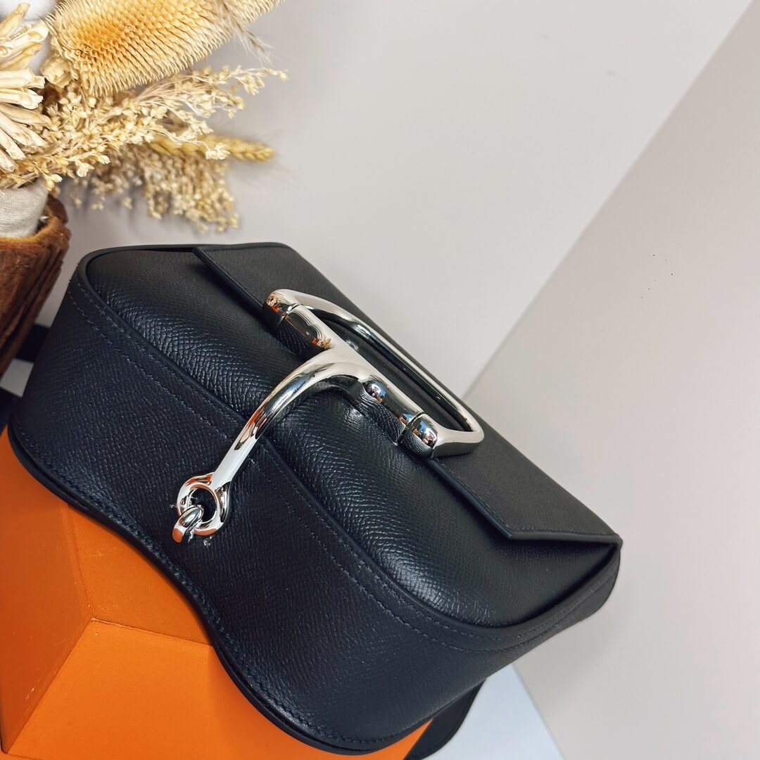 Black Hermes Della Cavalleria mini bag II (Best
 Grade) - Image 6