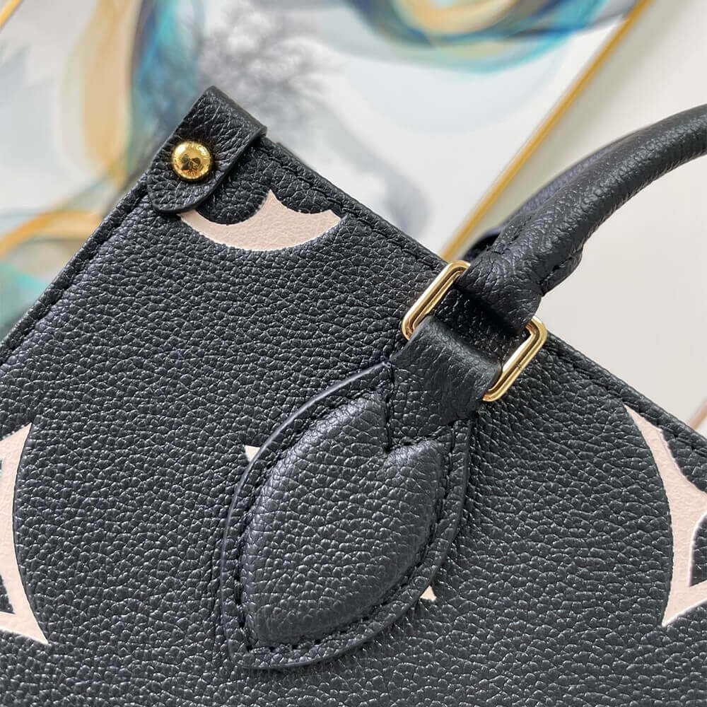 Black/Beige LV OnTheGo PM - Image 6