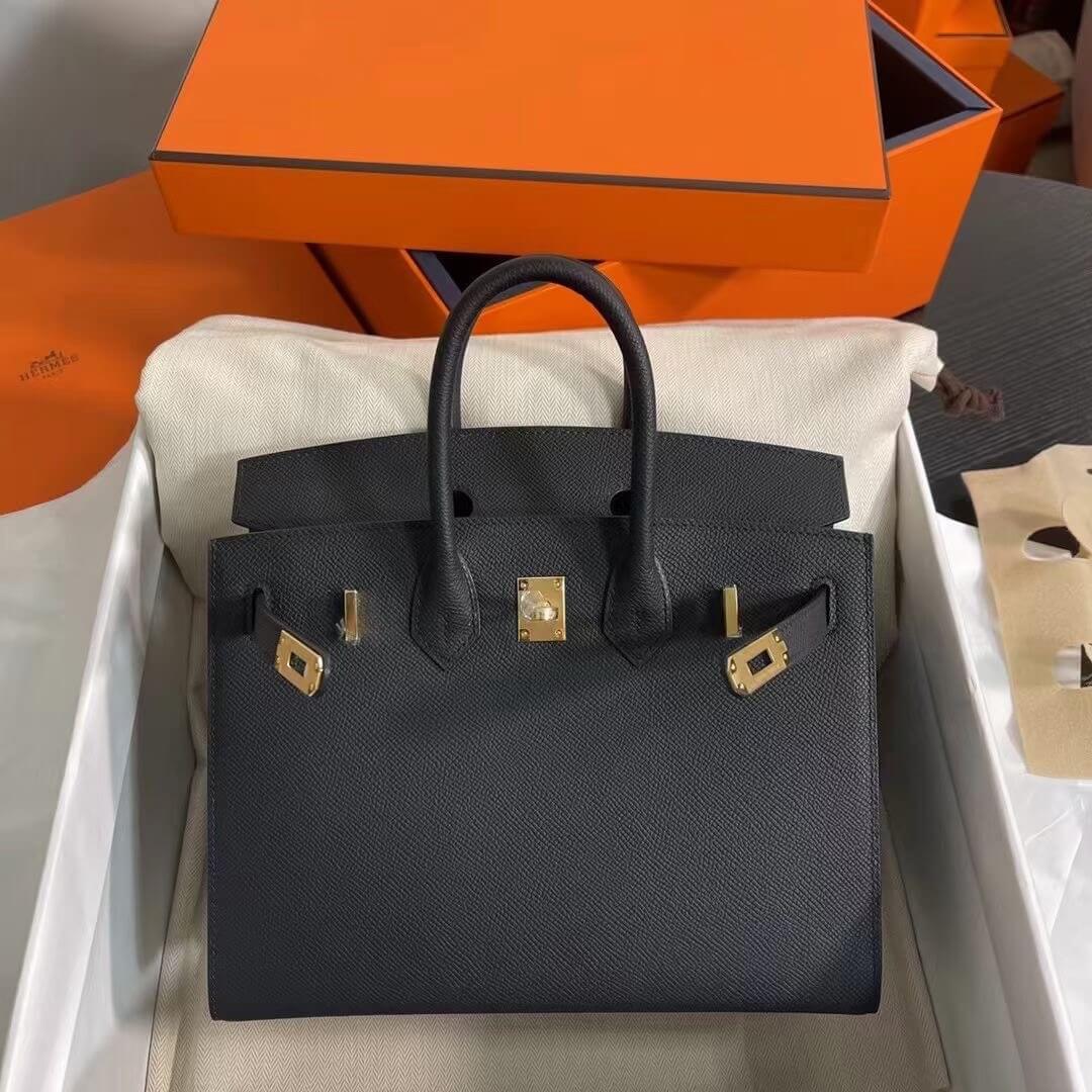 Black Hermes Birkin 25 Sellier (Best
 Grade) - Image 6