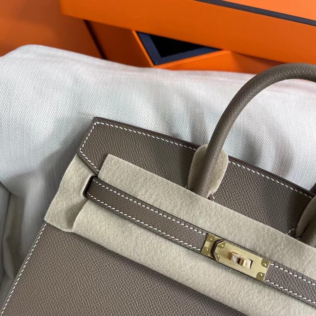 Etoupe Hermes Birkin 25 Sellier (Best
 Grade) - Image 6