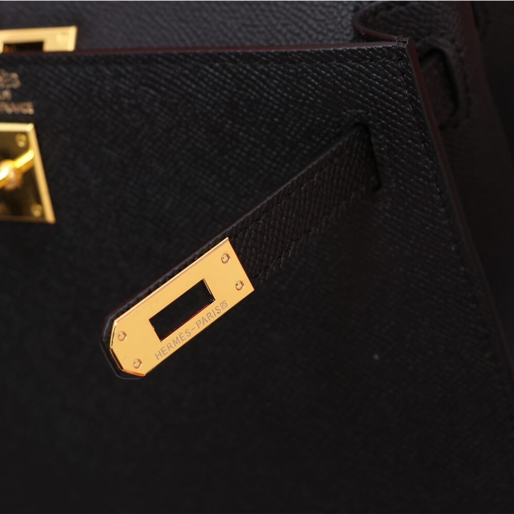 Black Hermes Kelly 25 - Image 6